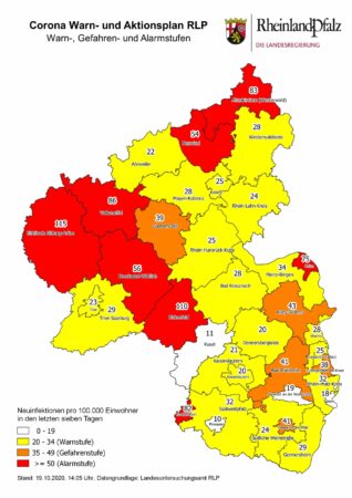 Corona Rheinland Pfalz Landkreise